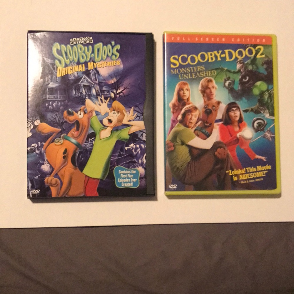 Two DVDs-Scooby-Doo Original Mysteries and Scooby-Doo 2-Monsters Unleashed
